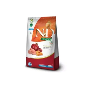 n&d gato adulto castrado calabaza 1,5kg
