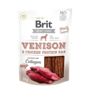 snack brit meaty jerky version pollo