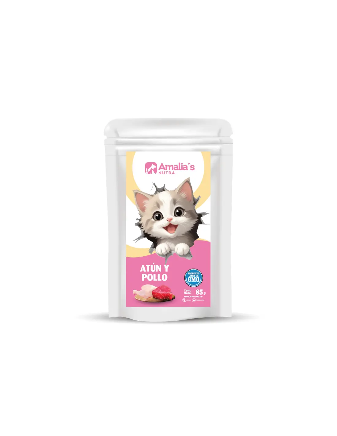 pouch gato sabor atún pollo 85 g pouch gato sabor atún pollo 85 g