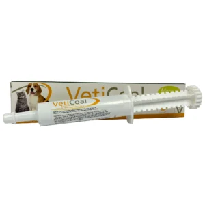 veticoal pasta de carbón para gatos y perros 30ml