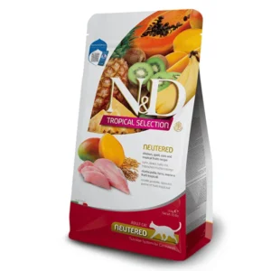 n&d tropical gato adulto castrado 1,5kg