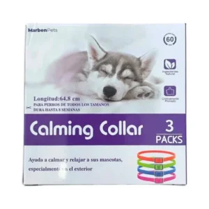 calming collar para perros x 3un