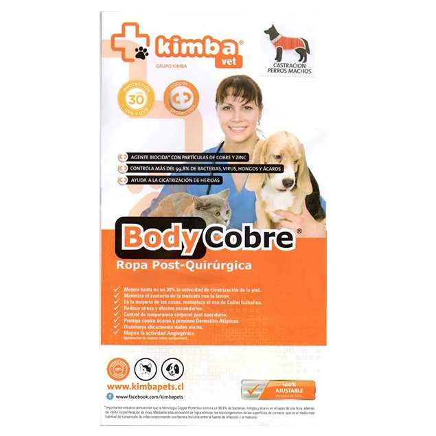 body cobre kimba castración para perros y gatos macho body cobre kimba castración para perros y gatos macho