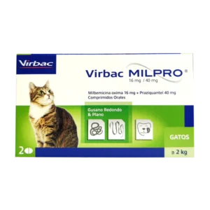 virbac milpro antiparasitario interno gatitos 0,5 2 kg (2 comprimidos)