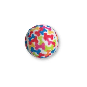 turbo dog pelota tenis diseÑo huesos