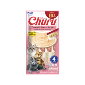 churu para gatos senior (+10) sabor atÚn con salmÓn 14gr x 4 tubos