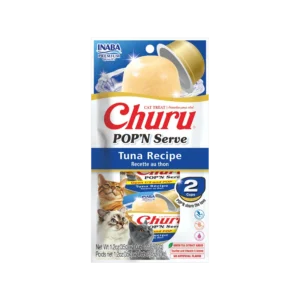 churu pop'n serve para gatos sabor pollo y scalopp 35g x 2un