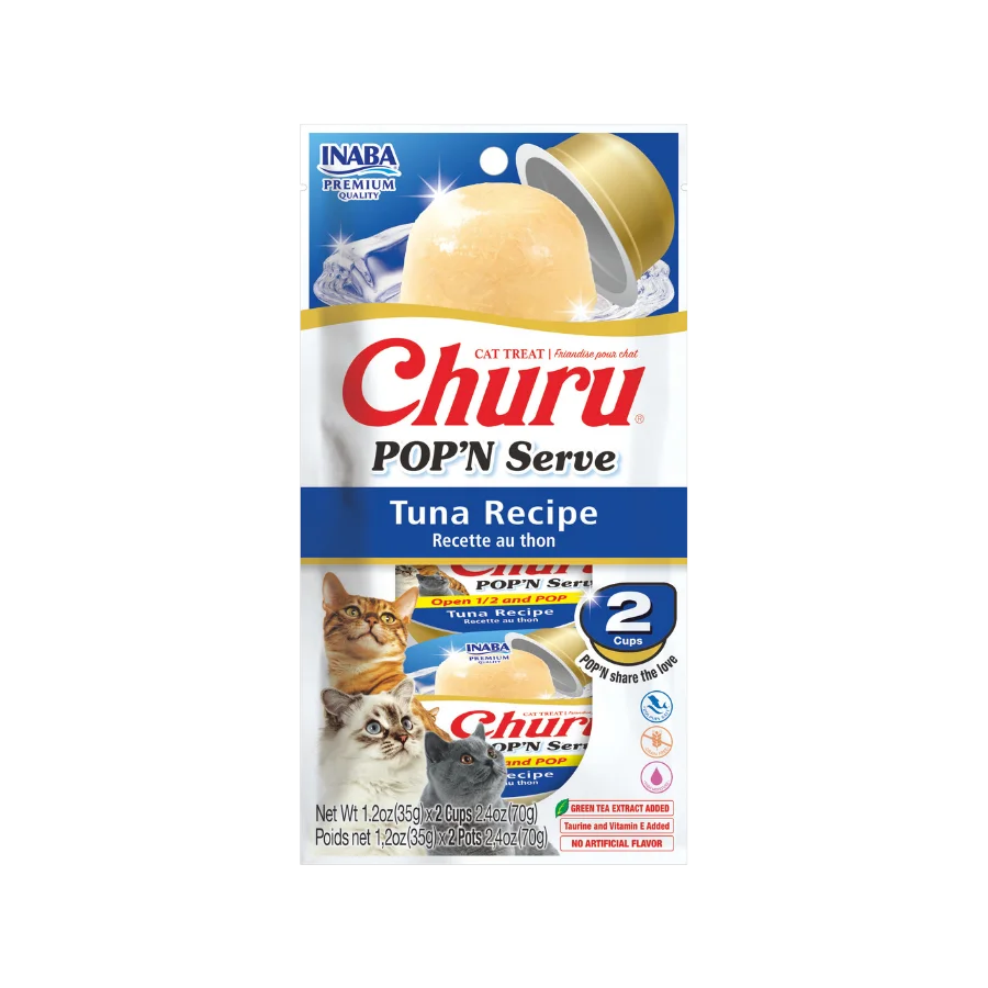 churu pop'n serve para gatos sabor pollo y scalopp 35g x 2un churu pop'n serve para gatos sabor pollo y scalopp 35g x 2un