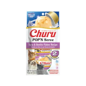 churu pop'n serve para gatos sabor atÚn y bonito 35g x 2un