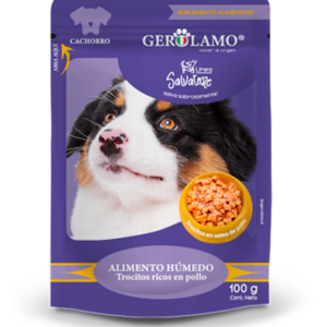 gerolamo salvatore pouch cachorro pollo 10g
