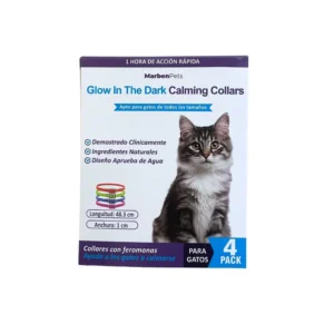calming collar para gatos set 4 unidades