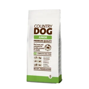 country dog junior alimento para perros 15kg