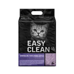 easy clean arena de tofu para gatos aroma lavanda 2kg